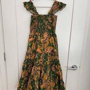 Midi floral dress by Kourt